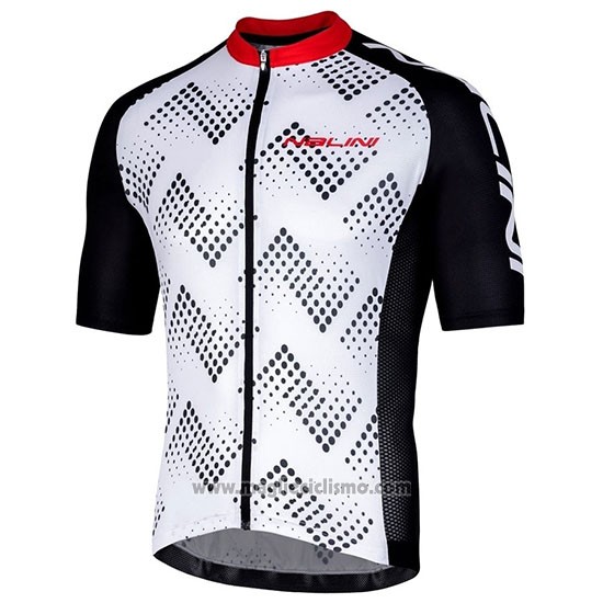 2019 Abbigliamento Ciclismo Nalini Podio 2.0 Nero Bianco Manica Corta e Salopette