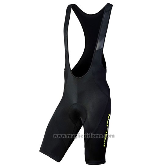 2019 Abbigliamento Ciclismo Nalini Podio 2.0 Nero Manica Corta e Salopette