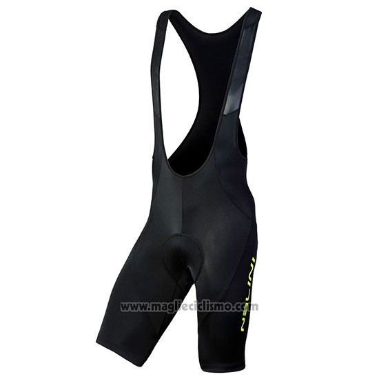 2019 Abbigliamento Ciclismo Nalini Volata 2.0 Nero Giallo Manica Corta e Salopette