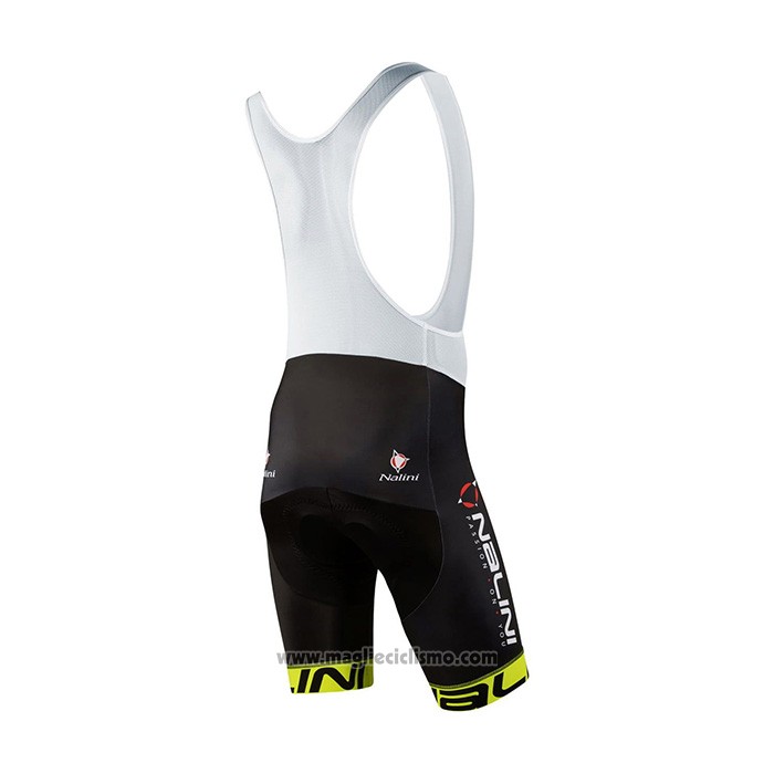 2021 Abbigliamento Ciclismo Nalini Giallo Manica Corta e Salopette