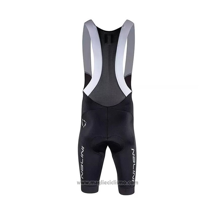 2021 Abbigliamento Ciclismo Nalini Grigio Manica Corta e Salopette