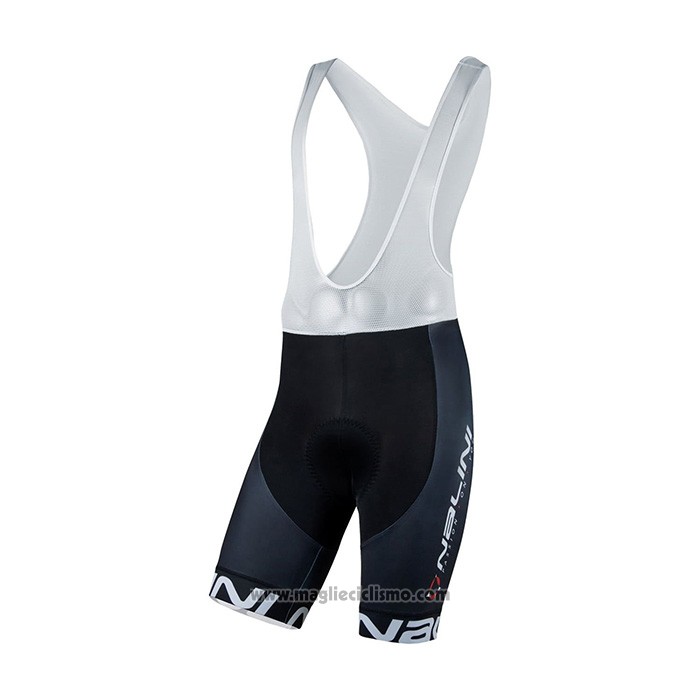 2021 Abbigliamento Ciclismo Nalini Nero Giallo Manica Corta e Salopette