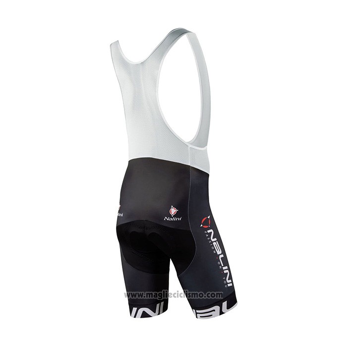 2021 Abbigliamento Ciclismo Nalini Nero Giallo Manica Corta e Salopette
