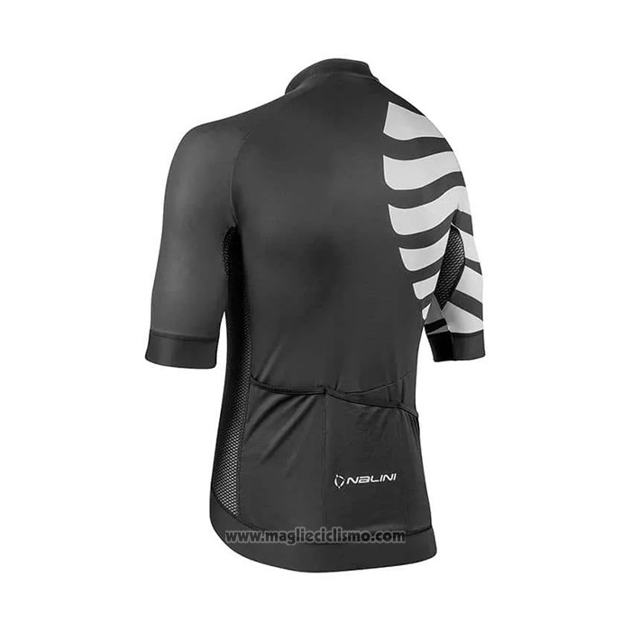 2021 Abbigliamento Ciclismo Nalini Nero Manica Corta e Salopette