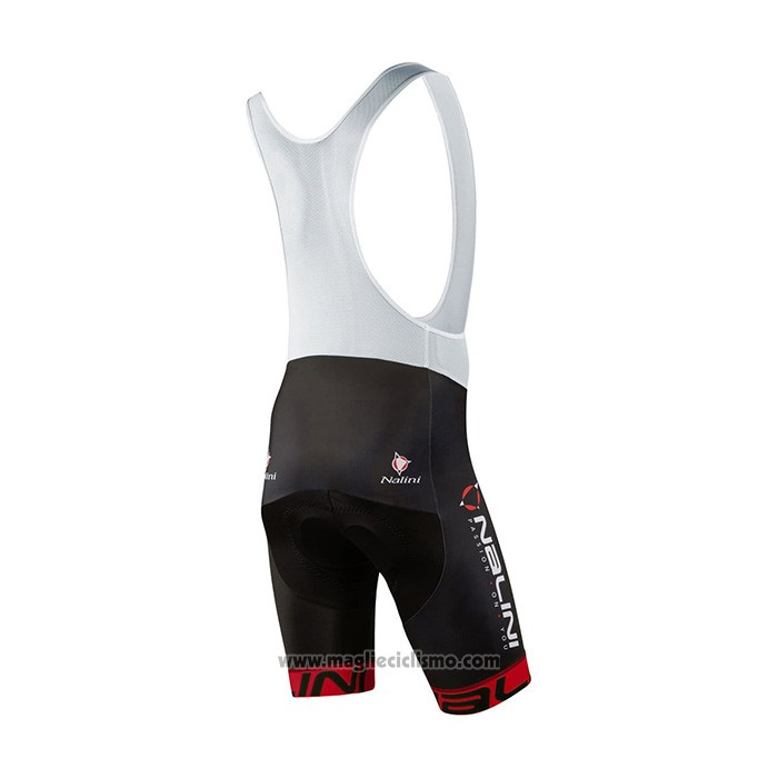 2021 Abbigliamento Ciclismo Nalini Rosso Manica Corta e Salopette