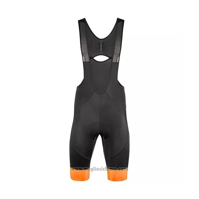 2021 Abbigliamento Ciclismo Nalini Verde Arancione Manica Corta e Salopette