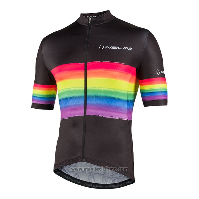 2022 Abbigliamento Ciclismo Nalini Multicolore Manica Corta e Salopette