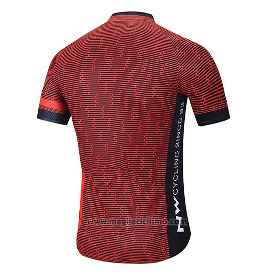 2020 Abbigliamento Ciclismo Northwave Rosso Nero Bianco Manica Corta e Salopette