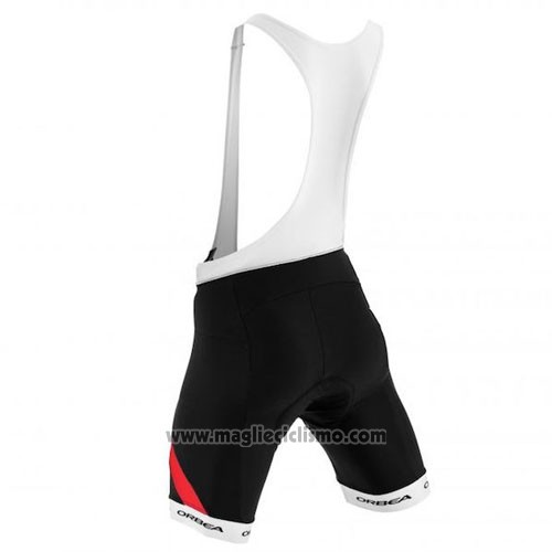 2015 Abbigliamento Ciclismo Orbea Rosso Manica Corta e Salopette