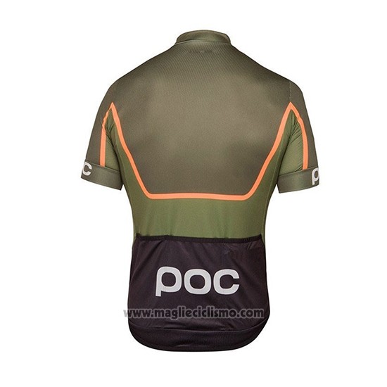 2018 Abbigliamento Ciclismo POC Essential Road Block Camuffamento Manica Corta e Salopette