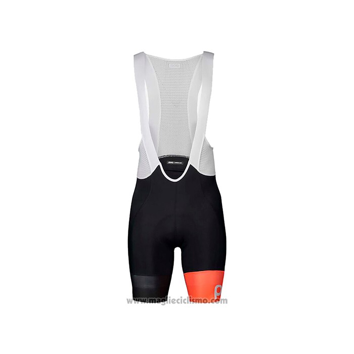 2021 Abbigliamento Ciclismo POC Nero Manica Corta e Salopette