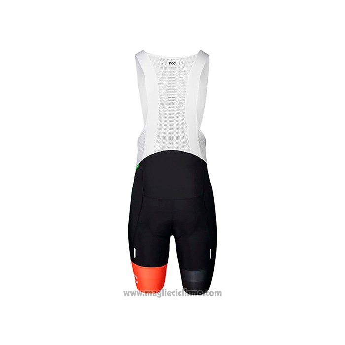2021 Abbigliamento Ciclismo POC Nero Manica Corta e Salopette