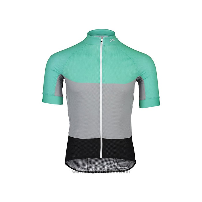 2021 Abbigliamento Ciclismo POC Verde Manica Corta e Salopette