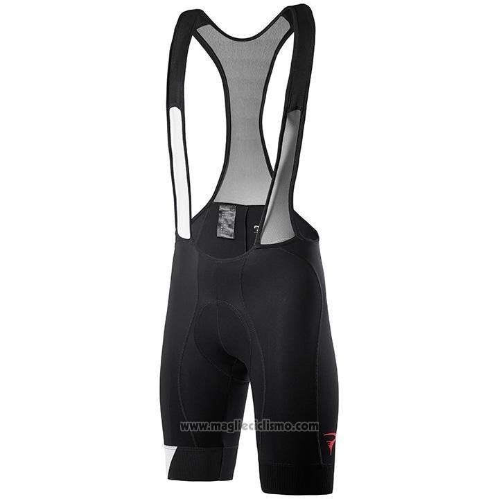 2020 Abbigliamento Ciclismo Pinarello Rosso Bianco Manica Corta e Salopette