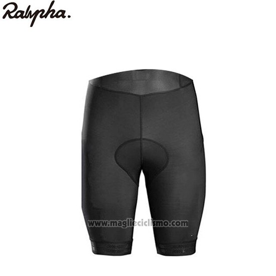 2019 Abbigliamento Ciclismo Ralph Nero Bianco Manica Corta e Salopette