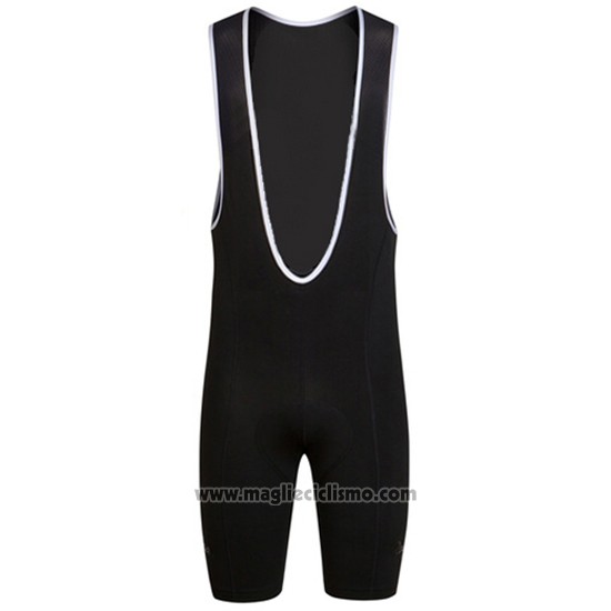 2016 Abbigliamento Ciclismo Rapha Blu e Nero Manica Corta e Salopette