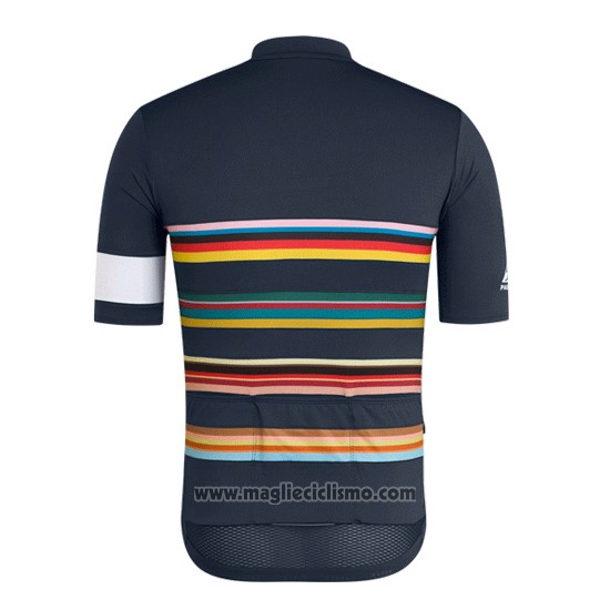 2019 Abbigliamento Ciclismo Paul Smith Rapha Spento Azul Manica Corta e Salopette