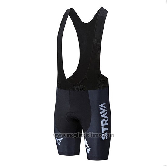 2019 Abbigliamento Ciclismo STRAVA Spento Viola Manica Corta e Salopette