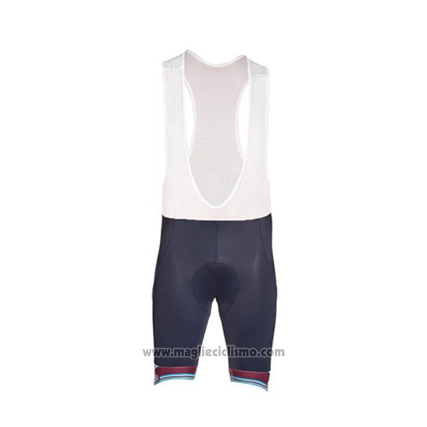 2017 Abbigliamento Ciclismo Santini Berbenno Azzurro Manica Corta e Salopette
