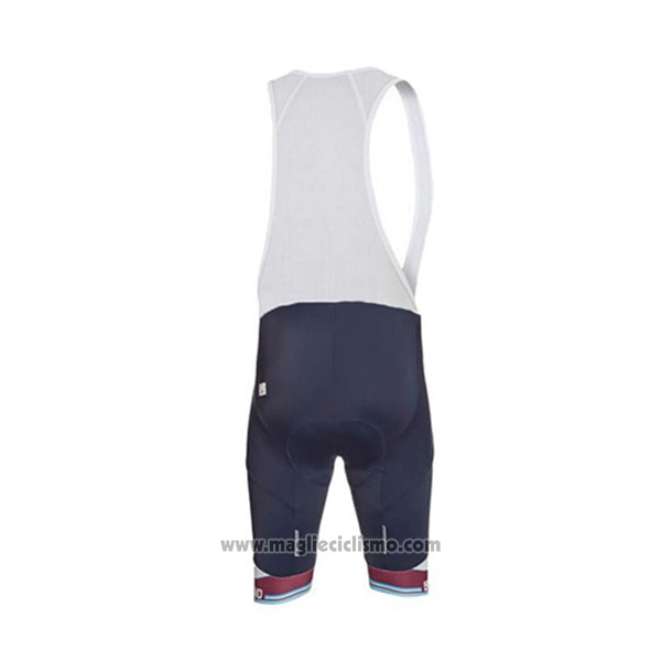 2017 Abbigliamento Ciclismo Santini Berbenno Azzurro Manica Corta e Salopette