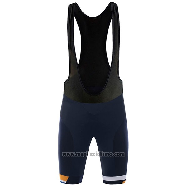 2017 Abbigliamento Ciclismo Santini Blu Manica Corta e Salopette