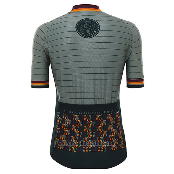 2017 Abbigliamento Ciclismo Santini Lombardia Verde Manica Corta e Salopette
