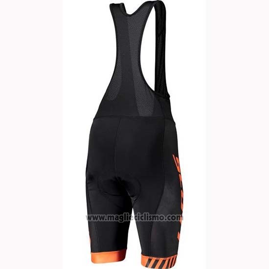 2019 Abbigliamento Ciclismo Scott Nero Grigio Manica Corta e Salopette