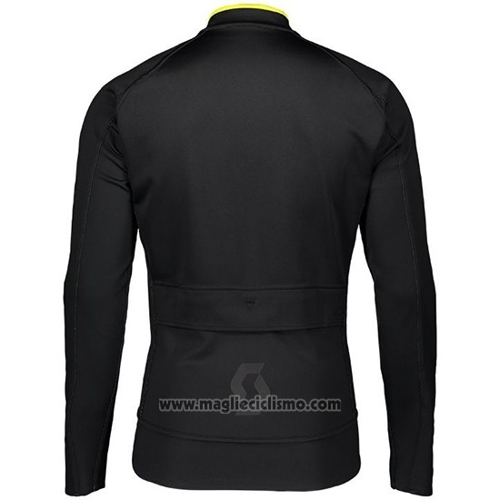 2019 Abbigliamento Ciclismo Scott RC FF Nero Rosso Manica Lunga e Salopette