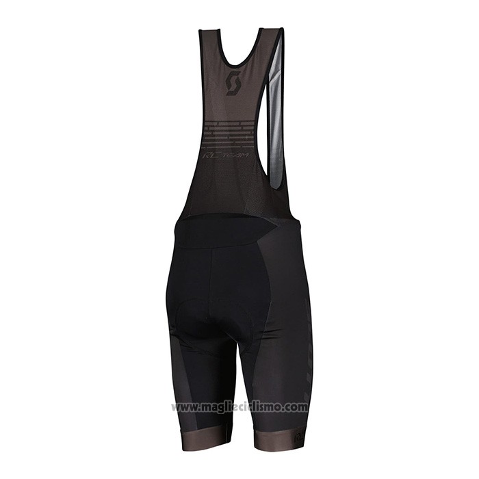 2022 Abbigliamento Ciclismo Scott Blu Manica Corta e Salopette