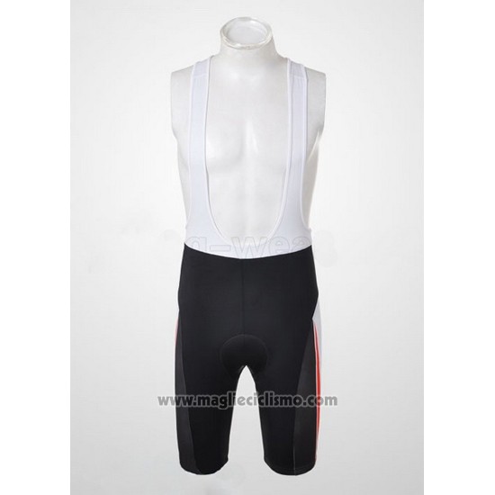 2010 Abbigliamento Ciclismo Shimano Grigio e Nero Manica Corta e Salopette