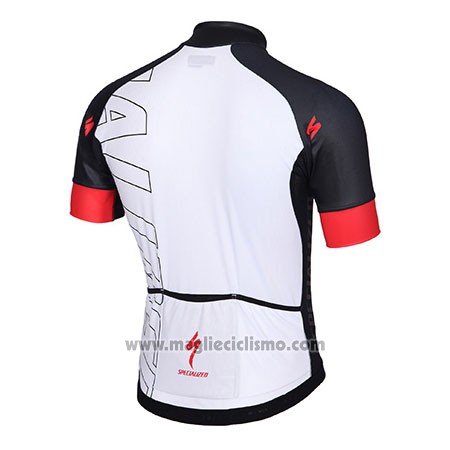 2015 Abbigliamento Ciclismo Specialized Nero e Bianco Manica Corta e Salopette