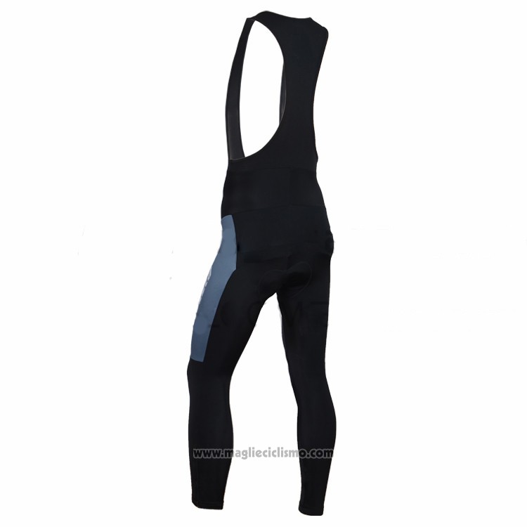 2016 Abbigliamento Ciclismo Specialized Bianco e Blu Manica Lunga e Salopette