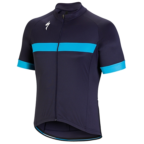 2018 Abbigliamento Ciclismo Specialized Blu Manica Corta e Salopette