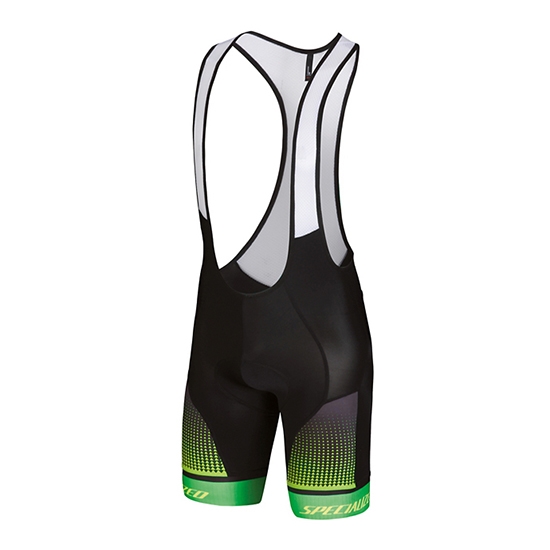 2018 Abbigliamento Ciclismo Specialized Giallo Verde Nero Manica Corta e Salopette