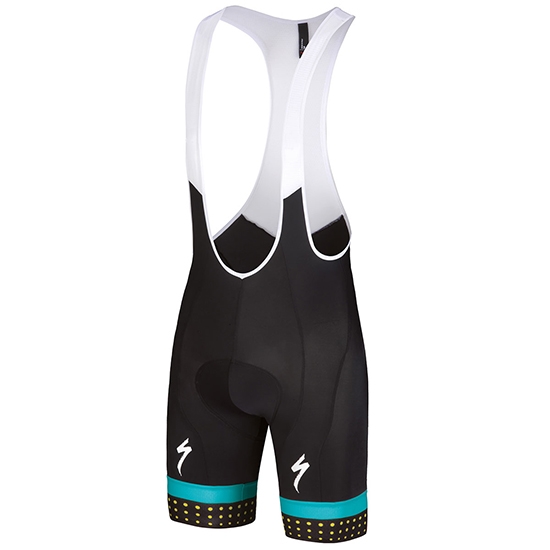 2018 Abbigliamento Ciclismo Specialized Nero Blu Manica Corta e Salopette