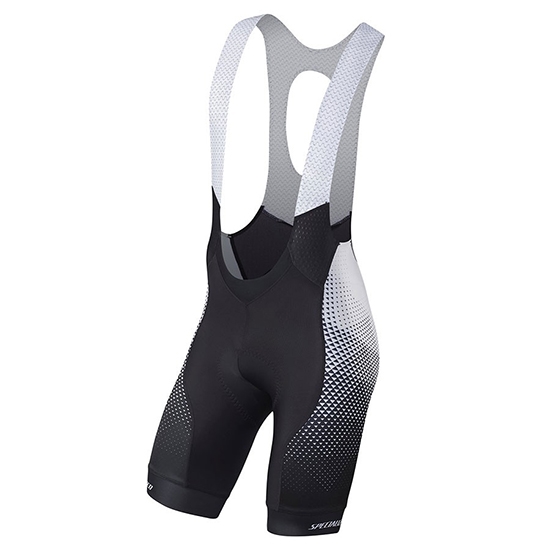 2018 Abbigliamento Ciclismo Specialized Nero Grigio Giallo Manica Corta e Salopette