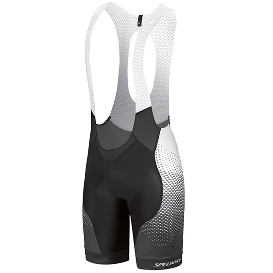2018 Abbigliamento Ciclismo Specialized Nero Grigio Rosa Manica Corta e Salopette