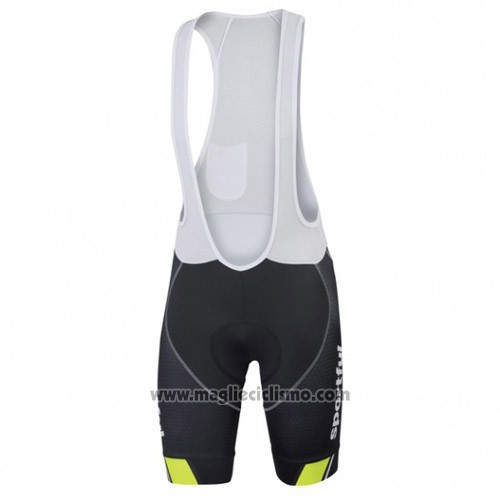 2016 Abbigliamento Ciclismo Sportful Bianco e Grigio Manica Corta e Salopette