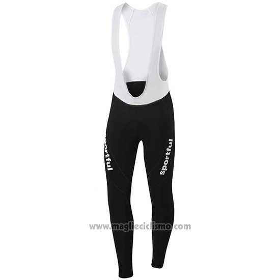 2016 Abbigliamento Ciclismo Sportful Blu e Verde Manica Lunga e Salopette