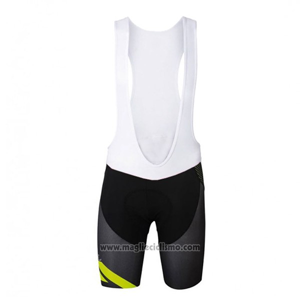 2017 Abbigliamento Ciclismo Sportful R&d Ultraskin Verde e Nero Manica Corta e Salopette