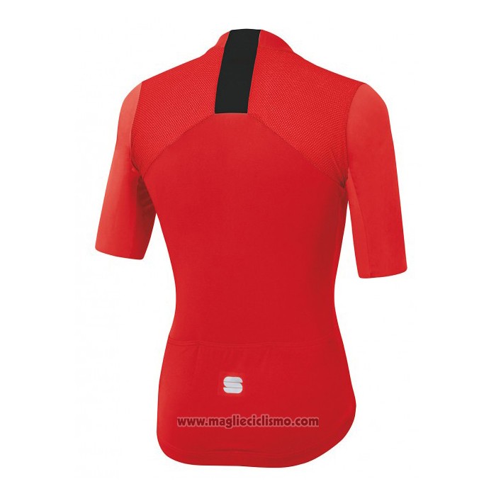 2020 Abbigliamento Ciclismo Sportful Rosso Manica Corta e Salopette