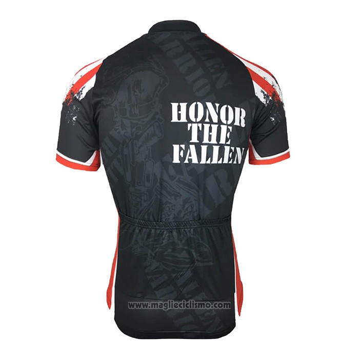 2021 Abbigliamento Ciclismo USA Nero Manica Corta e Salopette