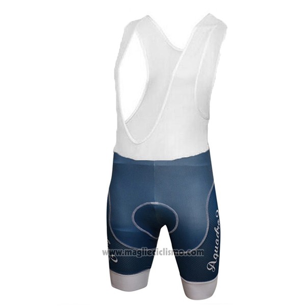 2017 Abbigliamento Ciclismo Aquadro Lollipop Blu Manica Corta e Salopette