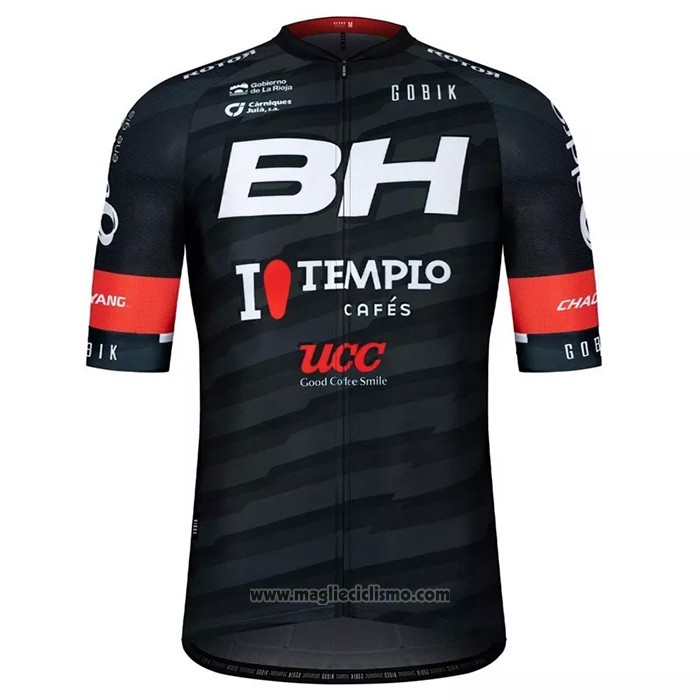 2021 Abbigliamento Ciclismo BH Templo Nero Manica Corta e Salopette