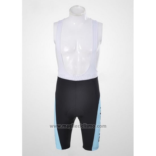2010 Abbigliamento Ciclismo Bianchi Azzurro Manica Corta e Salopette
