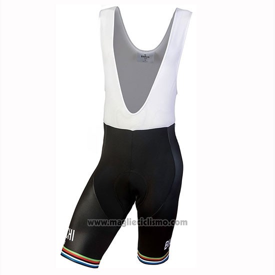 2019 Abbigliamento Ciclismo Bianchi MTX Nero Manica Corta e Salopette