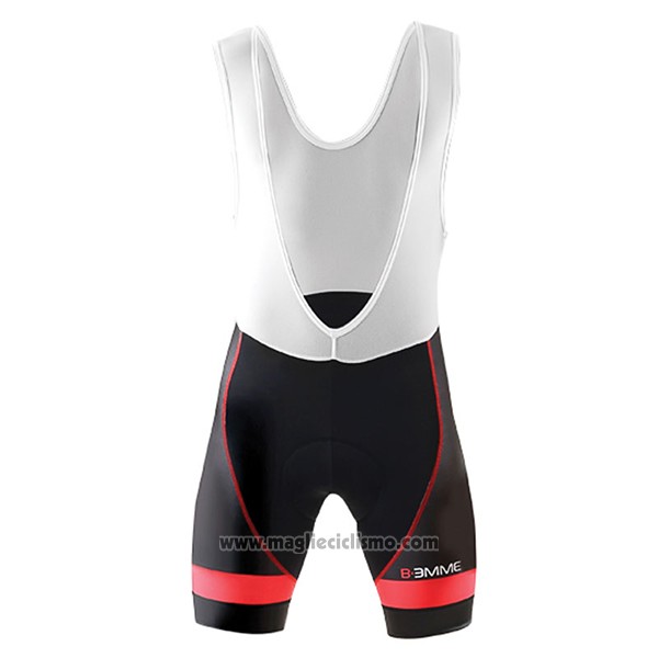 2017 Abbigliamento Ciclismo Biemme Identity Nero Manica Corta e Salopette