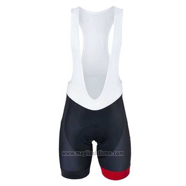 2017 Abbigliamento Ciclismo Biemme Moody Rosso Manica Corta e Salopette