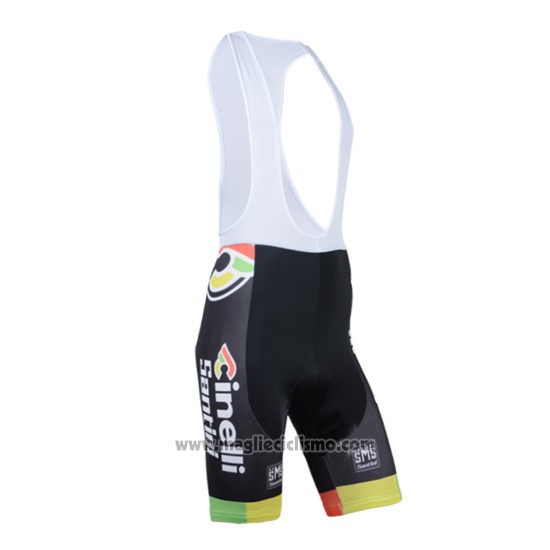 2014 Abbigliamento Ciclismo Cinelli Santini Nero Manica Corta e Salopette