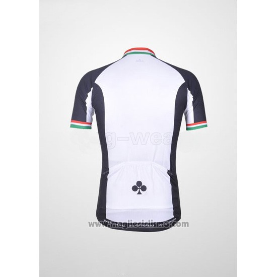 2011 Abbigliamento Ciclismo Colnago Bianco e Nero Manica Corta e Salopette